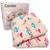 Cobertor Bebê Corttex Glorious Antialérgico Caixa Presente - Manta Berço Microfibra Infantil 90x110 Rosa Coruja Menina