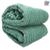 Cobertor Casal 100% Microfibra Macio Luster Corttex Oferta Verde