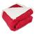 Cobertor Casal Dupla Face Sherpa Toque Lã de Ovelha / Carneiro Manta Microfibra Corttex 1,80 x 2,20 Vermelho Diamond Vermelho
