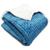 Cobertor Casal Dupla Face Sherpa Toque Lã de Ovelha Carneiro Manta Microfibra Corttex 1,80 x 2,20 Boreal Azul