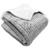 Cobertor Casal Dupla Face Sherpa Toque Lã de Ovelha Carneiro Manta Microfibra Corttex 1,80 x 2,20 Boreal Cinza