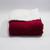 Cobertor Casal Dupla Face Sherpa Toque Lã de Ovelha  Microfibra 1,80 x 2,20 Vermelho