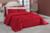 Cobertor Casal Queen 2,40m x 2,20m 180 Fios Lançamento Vermelho