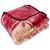Cobertor Casal Raschel Corttex Estampado - Toque Aveludado - 100% Poliéster - 1,80 x 2,20 - Grosso Adriane Rosa