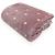 Cobertor Casal Toque de Seda Poá - Niazitex Rosa/Branco