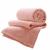 Cobertor Coberta Manta Casal Microfibra Camesa Frio Inverno Rosa