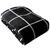 Cobertor Frio Intenso Cama Casal Queen Mantinha Flannel Grid PRETO