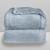 Cobertor Infantil Cosy Plush 110X90cm Laço Bebê Azul/Rosa/Branco Azul