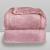 Cobertor Infantil Cosy Plush 110X90cm Laço Bebê Azul/Rosa/Branco Rose