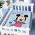 Cobertor Infantil Menino Antialérgico Dysney Baby Jolitex Ternille Mickey Mickey Passinhos