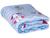 Cobertor Infantil para Berço Jolitex de Microfibra Flannel Kyor Princesa Rosa Azul