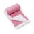 Cobertor Infantil Pipoquinha Corações  Dupla Face 75x100 - Loaní Baby rosa