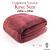 Cobertor King Size Velour Premium Manta Microfibra Vinho VINHO