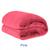 Cobertor Manta Casal 2,00x1,80 Microfibra Lisa Cores Pink