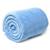 Cobertor Manta Casal Padrão Antialérgico Cores Lisas Mantinha Azul Claro