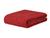 Cobertor Manta Microfibra Casal Macia Lisa 1,80x2,00m Realce Premium Sultan Vermelho