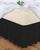 Cobertor manta microfibra casal marrom claro 180 x 220 cm Preto