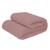 Cobertor Manta Microfibra Solteiro 2,20 X 1,50 Camesa Rosa