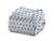 Cobertor manta solteiro microfibra 200g/m2  estampado geométricos MOD.04