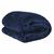 Cobertor Queen Manta Microfibra Fleece 01 Peça (Toque Aveludado) Azul Marinho 
