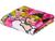 Cobertor Solteiro Jolitex de Microfibra Raschel Plus Charme de Princesas Rosa Rosa