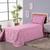 Cobre Leito Solteiro Colcha Jogo Cama Menino Menina 2 Pçs Jacquard Ballet Pink