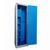Cofre Armário Digital Ventura Carbono 150x42x42 para 15 peças (07 longas e 08 curtas) CR, CAC Cinza com Azul