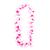 Colar Havaiano Hula Hula Neon - 100cm Pink neon, Branco