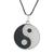 Colar Yin Yang 22mm Ying Yang Equilibrio - Sunshine Cristais Prateado