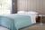 Colcha Casal cobre leito Buddemeyer 2,30m X 2,50m Lisa Protetora Decorativa Pet Manta Para Sofa Retratil Azul