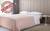 Colcha Casal cobre leito Buddemeyer 2,30m X 2,50m Lisa Protetora Decorativa Pet Manta Para Sofa Retratil Rosa Claro