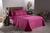 Colcha Cobreleito Cama de Casal Padrão 2,00m x 2,20m (Várias Cores) - 115 Pink