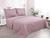 Colcha Matelasse Casal 3pç Camesa 220x240 Cobre Leito Rose