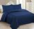 Colcha Matelasse Casal Aurora Cores 3pçs Camesa 220x240cm Cobre Leito Poá Navy Rozac