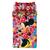 Colcha Minnie Dupla Face 1,60x2,20m 2 pc Lepper VERMELHO