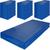 Colchão Hospitalar Impermeável kit com 30 de Espuma D28 78x188x12cm BF Colchões AZUL