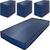 Colchão Hospitalar Impermeável kit com 30 de Espuma D33 88x188x12cm BF Colchões AZUL