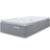 Colchão Solteiro Molas Ensacadas com Pillow Top Extra Conforto 88x188x38cm - BF Colchões CINZA