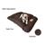 Colchonete Cama Caminha Almofadog Casinha Pet Cães Gatos Impermeavel Pickorruchos - GG Marrom Choco