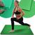 Colchonete Ginastica Academia Solteiro 100x50cm Eva Grosso de 10mm para Escola Yoga Exercícios Funcionais Alongamento Diversas Cores Verde