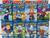 Coleção 8 Bonecos Personagens diversos blocos de montar 96 Peças Dragonball heroes