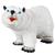 Coleção Real Animal Urso Diversos 24 Cm Boneco Miniatura Realista - Bee Toys Urso polar