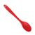 Colher De Silicone Utensílio De Cozinha 27cm Fritar Mexer  Vermelho2