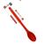 Colher Silicone Resistente Grande 30cm para Mecher Cozinhar vermelho