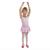 Collant Ballet Com Saia Ritmus Regata Aurora Infantil Rosa