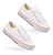 Combo 2 Pares Sapato Infantil Escolar Tênis Infantil Star Branco