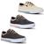 Combo 3 Pares Sapatênis Esportivo Casual Masculino Play Bege, Preto, Café