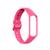 Combo 3 Pulseiras Silicone Sport Lisa para Galaxy Fit 2 R220 Pink