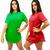 Combo Com 2 Blusas Longline Lisas Tapa Bumbum Fitness Cores Diversas Vermelho, Verde, Lisas