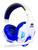 Combo Gamer Headphone KP-397 + Mouse USB X Soldado GM-700 Branco